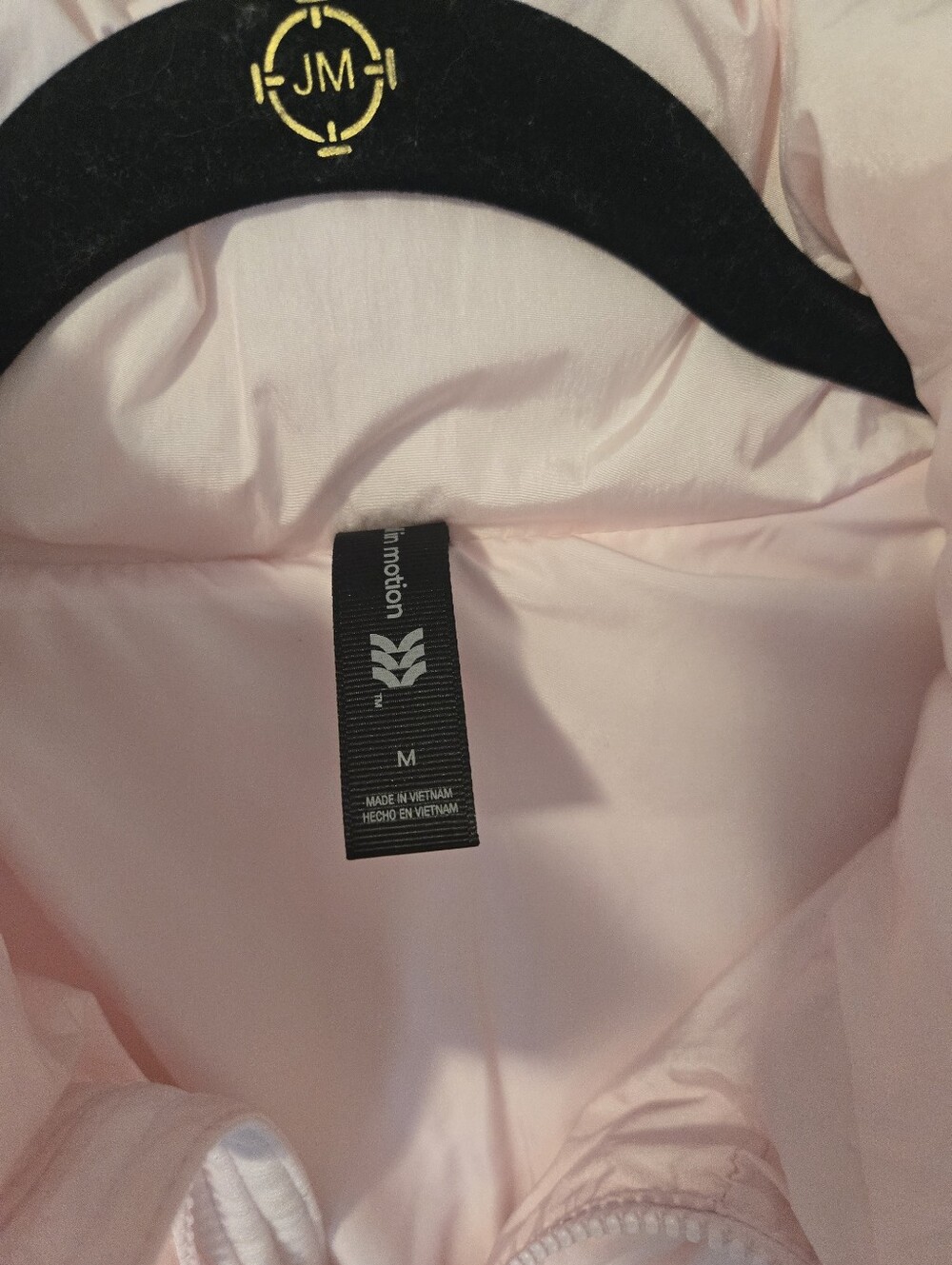 NWT!! ALL IN MOTION  Pink Puffer Jacket - Size M.  MAKE OFFER!!! - Picture 5 of 6
